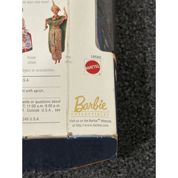 Vintage Polish Barbie Doll 1997 Mattel Collector Edition Dolls of the World NIB - Picture 8 of 11